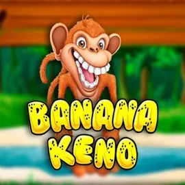 Banana Keno slot logo by Caleta Gaming at Coolbet CasinoBanana Keno