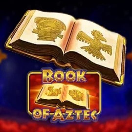 Logo of Book of Aztec from Amatic Industries at Coolbet Casino