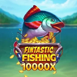 Fintastic Fishing slot logo by Foxium at Coolbet CasinoFintastic Fishing