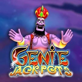 Genie Jackpots slot visual from Blueprint Gaming available on coolbett.ca