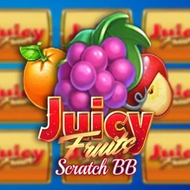 Juicy Fruits Scratch BB slot logo by Barbara Bang at Coolbet CasinoJuicy Fruits Scratch BB