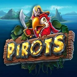 Pirots slot logo by ELK Studios at Coolbet CasinoPirots