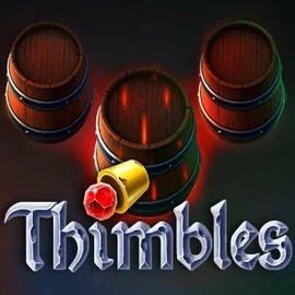 Thimbles slot logo by Evoplay at Coolbet CasinoThimbles